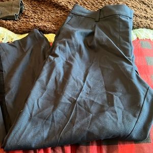 LOFT navy pull on dress pants